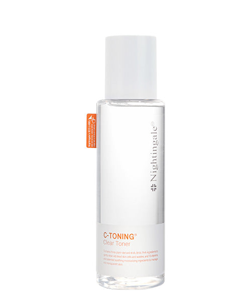 Nightingale C-Toning Clear Toner -AHA, BHA, PHA, Vitamin C, Exfoliating Toner, Korean Skincare 200ml - Bloom Concept