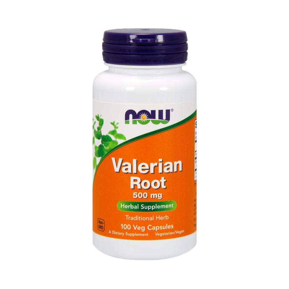 NOW FOODS Supplements, Valerian Root (Valeriana officinalis) 500 mg, Herbal Supplement, 100 Veg Capsules - Bloom Concept