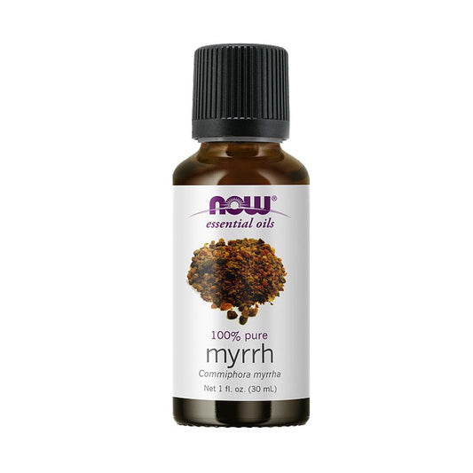 (30% OFF) NOW Essential Oils, Myrrh Oil Blend, Meditative Aromatherapy Scent, Steam Distilled, 100% Pure, Vegan, Child Resistant Cap, 1-Ounce (30ml) - Bloom Concept