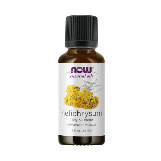 (30% OFF) NOW Essential Oils, Helichrysum Oil Blend, Soothing Aromatherapy Scent, Steam Distilled, 100% Pure, Vegan, Child Resistant Cap, 1-Ounce (30ml)--Best by 01/24 - Bloom Concept