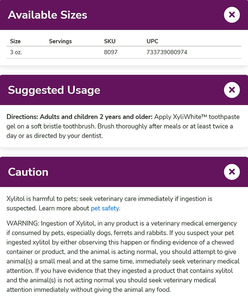 NOW Solutions, Xyliwhite™ Toothpaste Gel for Kids, Strawberry Splash Flavor, Kid Approved! 3-Ounce, packaging may varyy (85 g) - Bloom Concept