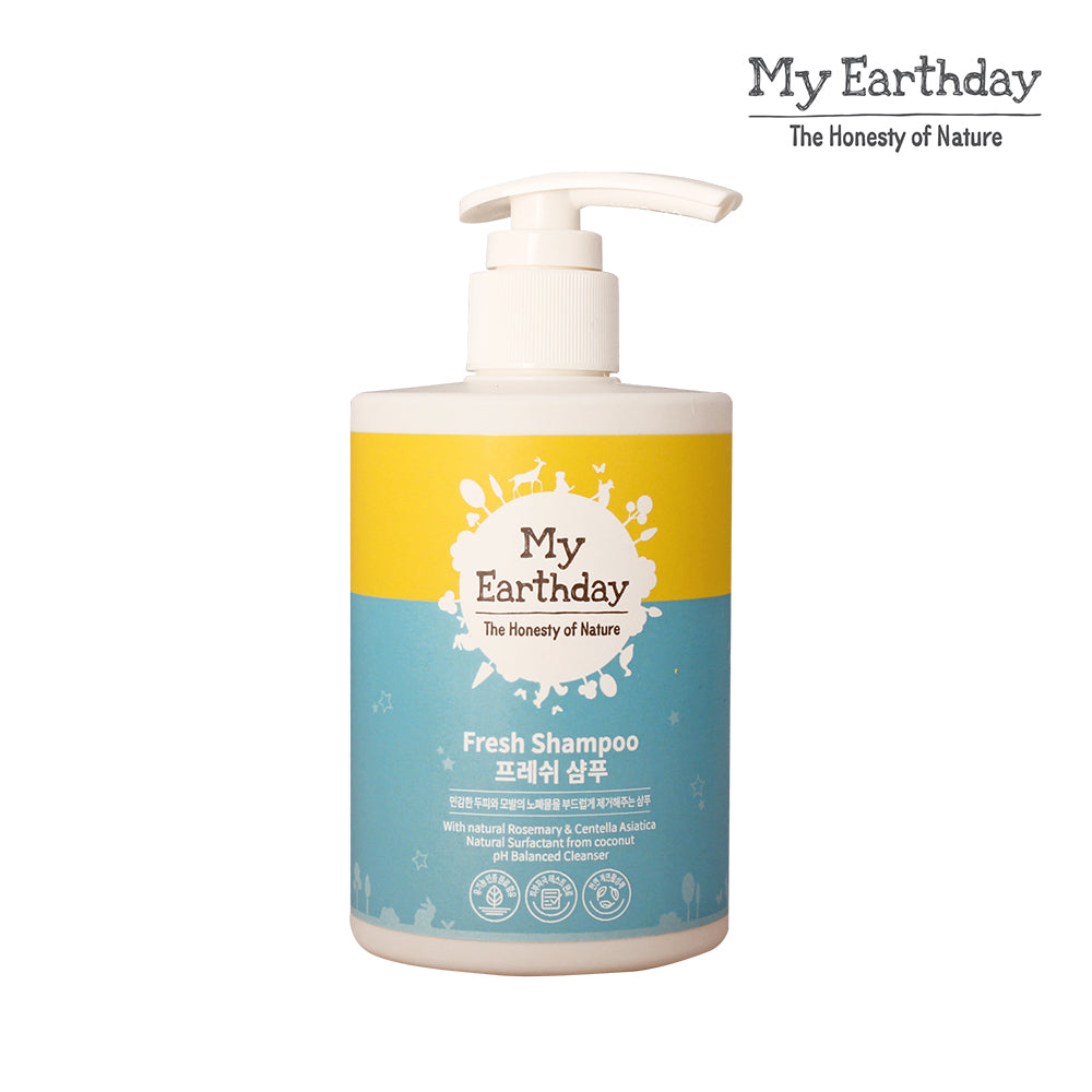 MyEarthday Fresh Shampoo formulated for Baby & Kids / Hypoallergenic, Soothing & Moisturizing 300ml - Bloom Concept