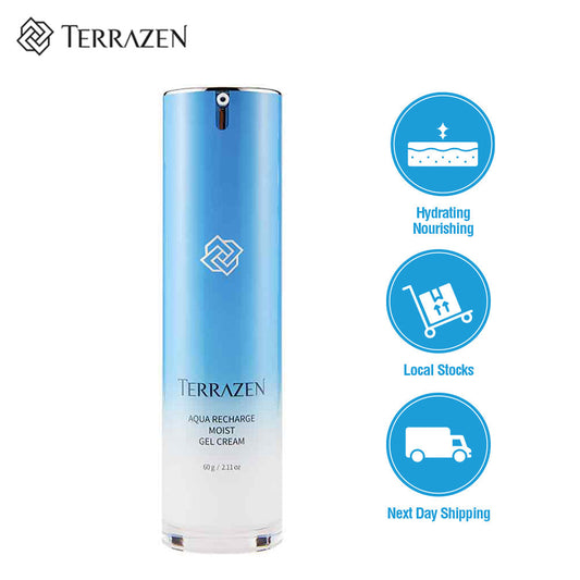 TERRAZEN Aqua Recharge Moist Gel Cream, Balancing Aqua Gel Cream 15ml/60g - Bloom Concept