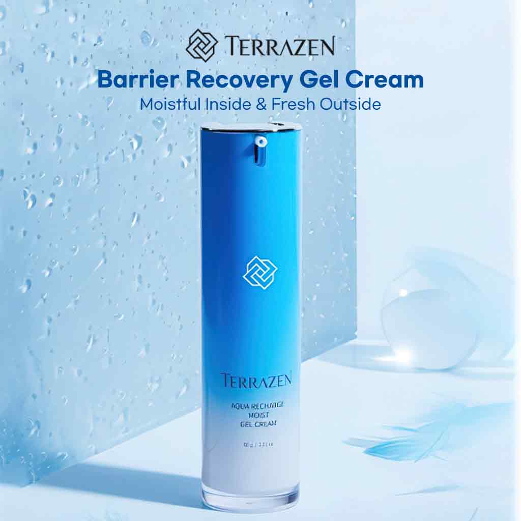 TERRAZEN Aqua Recharge Moist Gel Cream, Balancing Aqua Gel Cream 15ml/60g - Bloom Concept