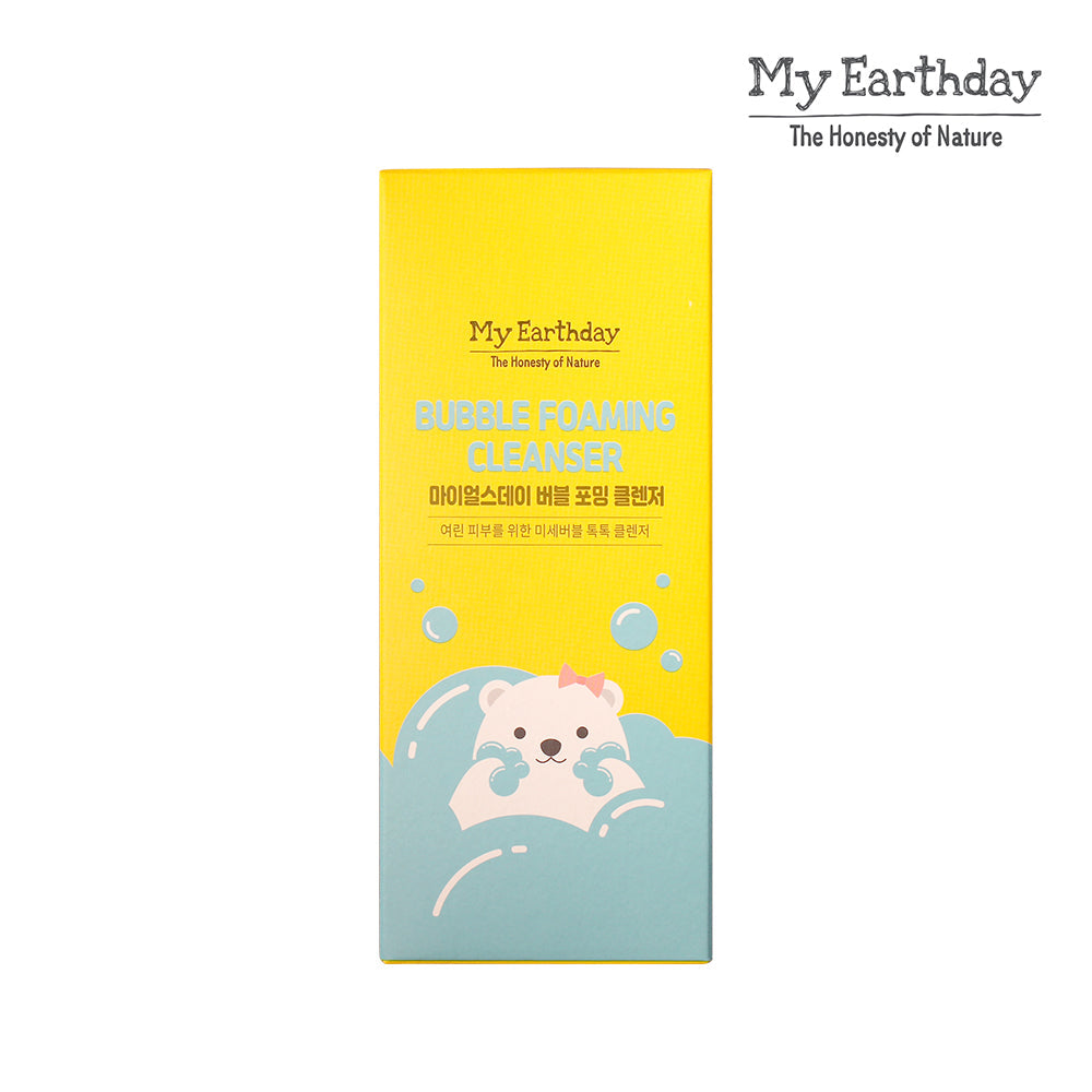 MyEarthday Bubble Foaming Cleanser formulated for Baby & Kids 300ml - Bloom Concept