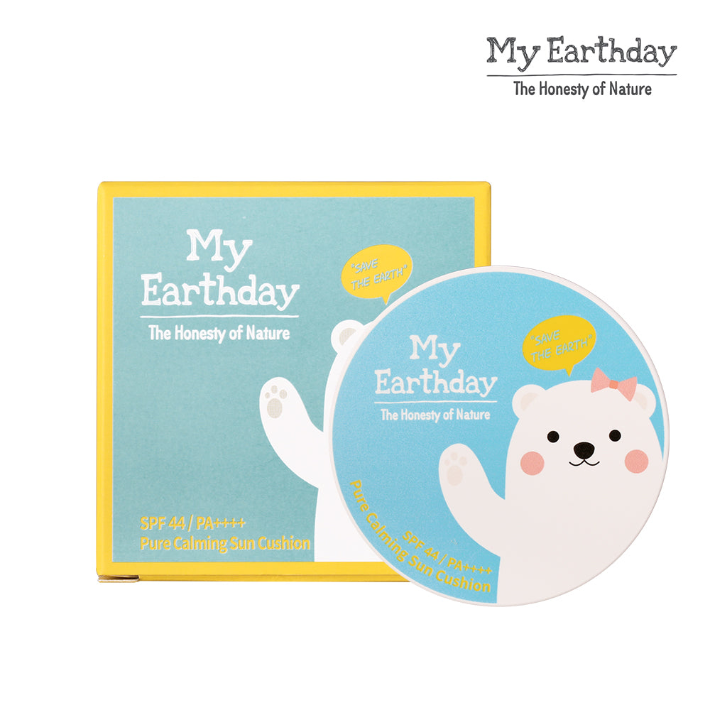 MyEarthday Pure Calming Sun Cushion formulated for Baby & Kids 15g - Bloom Concept